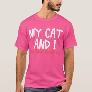 Cat Owner Cat Lover var roligt T Shirt