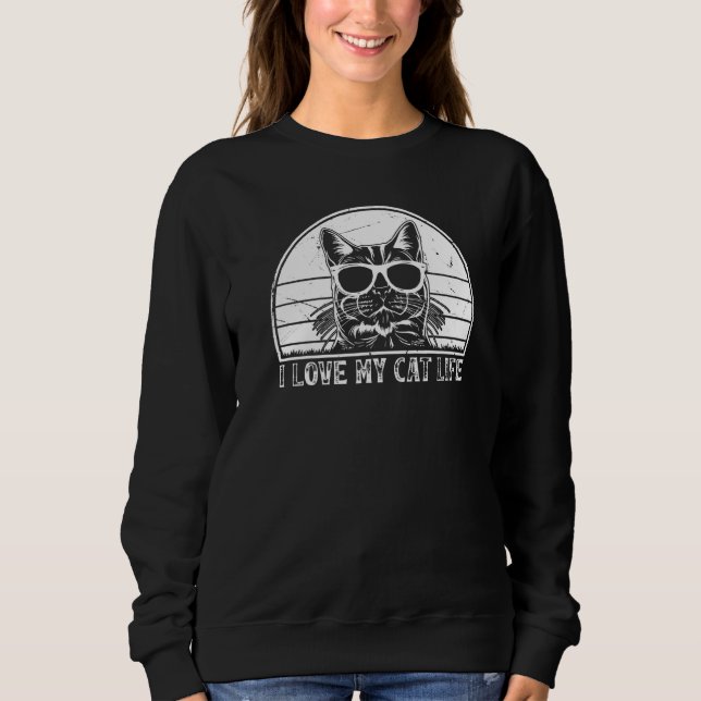 Cat Owner I Love My Cat Life Cat  Cat T Shirt (Framsida)