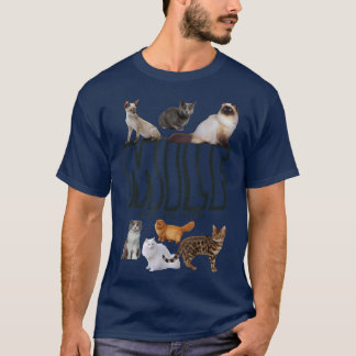 Cat Owner MILF Man I Kärlek Kattdjur T Shirt