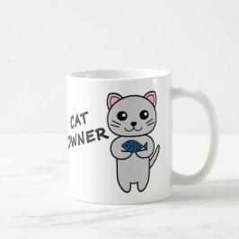 CAT OWNER Personlig Coffee Mugg