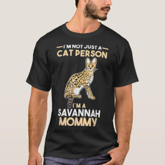 Cat Owner Savannah Mamma T Shirt