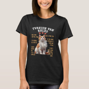 Cat Owners TURKISH VAN REGLER Funny Turkisk Van Pa T Shirt
