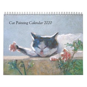 Cat Painting Calendar #1 Kalender