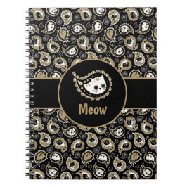 Cat Paisley Anteckningsbok