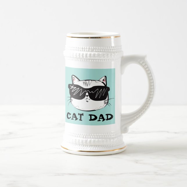 CAT PAPPA BEER STEIN SEJDEL (Höger)