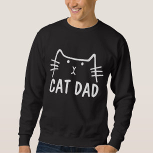 CAT PAPPA Black T-shirts Lång Ärmad Tröja