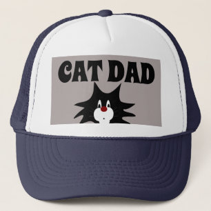 CAT PAPPA BOLL CAPS TUXEDO CAT HATS KEPS