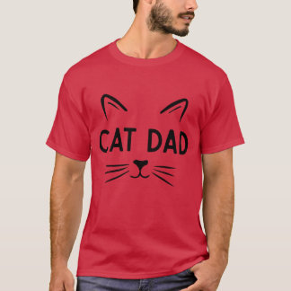 Cat Pappa Cat Far Cat Lovers Kattdjur Fläkt Cat Fa T Shirt