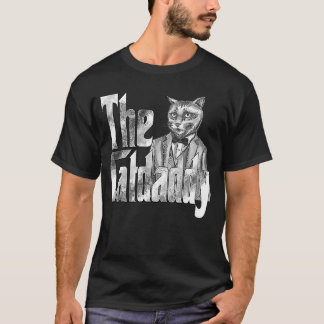 Cat Pappa, Catfather Crazy Cat Far Kattunge pappa T Shirt