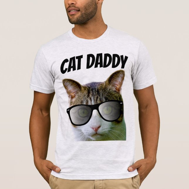CAT PAPPA DADDY T-Shirts Sunglass (Framsida)