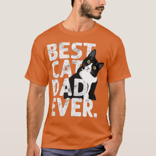 Cat pappa Far Gift Best Cat Pappa någonsin T Shirt