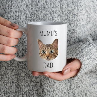 Cat Pappa Fars dag Cat Lover Owner Pet Animals Mugg