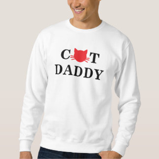 Cat pappa Funny Sweatshirt