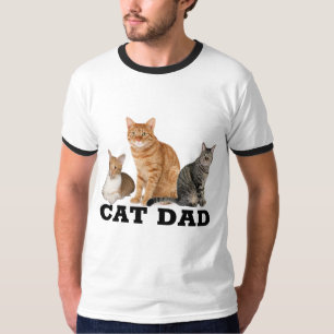 CAT PAPPA (Ginger Tabby) T-Shirts