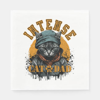 CAT PAPPA INTENSE Cats and Kittens design Pappersservett