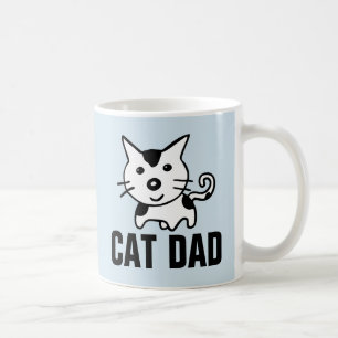 CAT PAPPA KAFFE KOPPAR