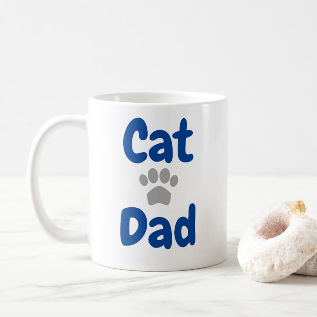 Cat Pappa Kaffemugg (Med munk)
