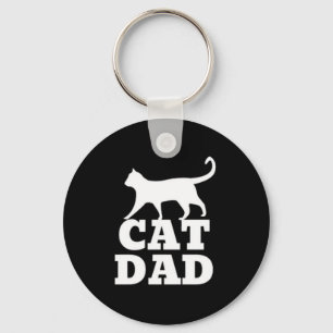 Cat Pappa Keychain Nyckelring