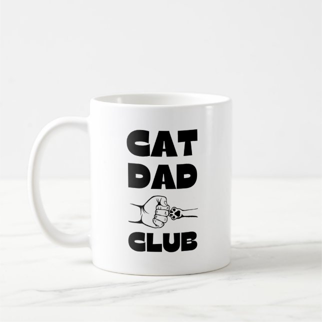 Cat Pappa Klubb Kaffemugg (Vänster)