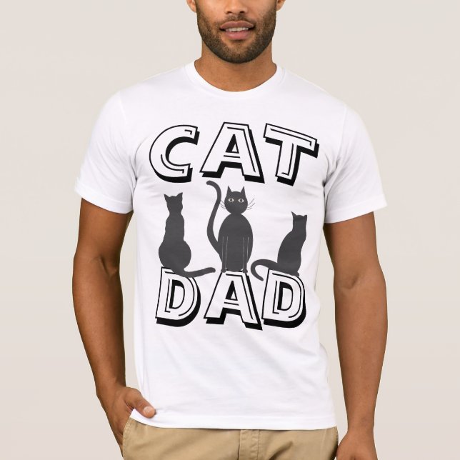 CAT PAPPA, MANAR Cat Lover T-shirts (Framsida)