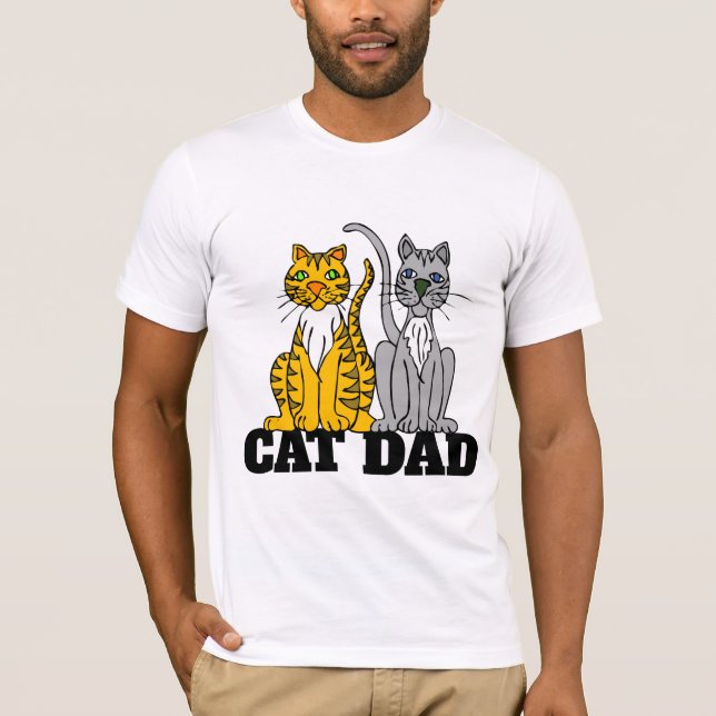CAT PAPPA, Manar-Shirts T Shirt (Framsida)