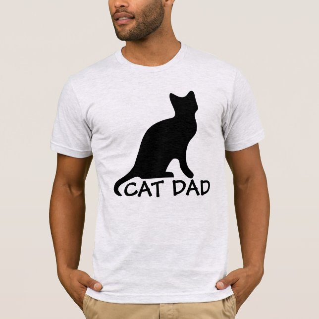 CAT PAPPA MANAR T-tröjor T Shirt (Framsida)