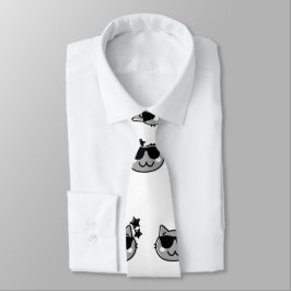 CAT PAPPA NECK TIE SLIPS