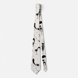 Cat pappa Necktie Slips