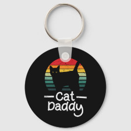 Cat Pappa Nyckelring