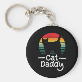 Cat Pappa Nyckelring