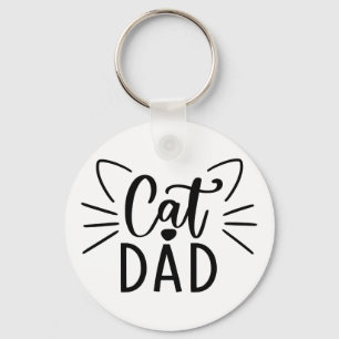 Cat Pappa Nyckelring