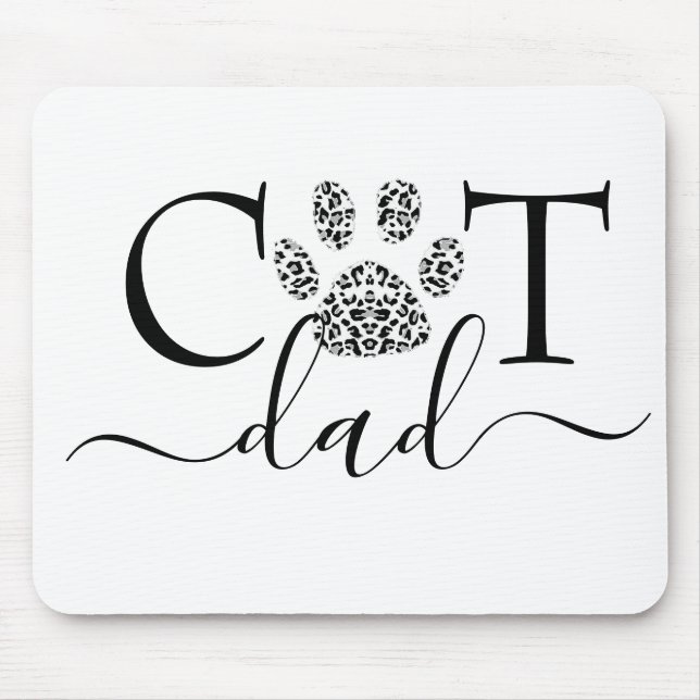 Cat Pappa pawprint Musmatta (Framsidan)