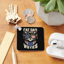 Cat Pappa röstar om valet till utvald amerikansk F Nyckelring