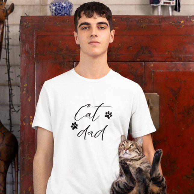 Cat Pappa T Shirt (Skapare uppladdad)