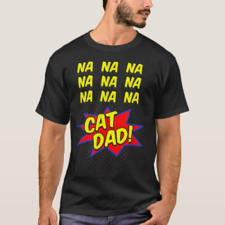 Cat Pappa Tecknad Rolig tröja för Far av katter