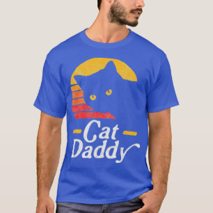 Cat pappa Vintage Eighties Stil Cat T Shirt