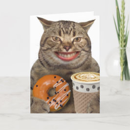 Cat Pappor Fars dag-kort Kort