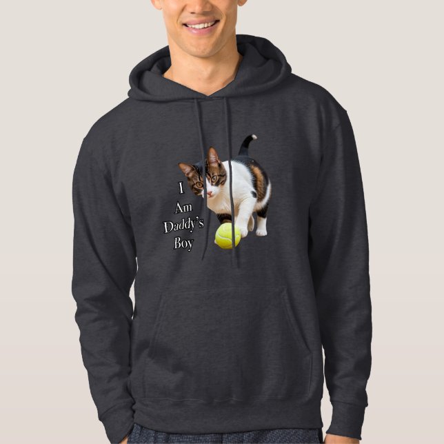 Cat pappor hoodie (Framsida)
