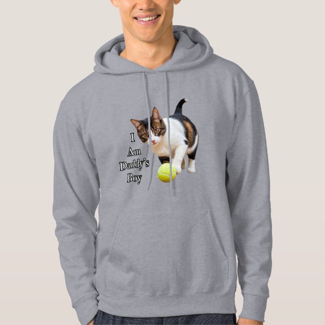 Cat pappor hoodie (Framsida)