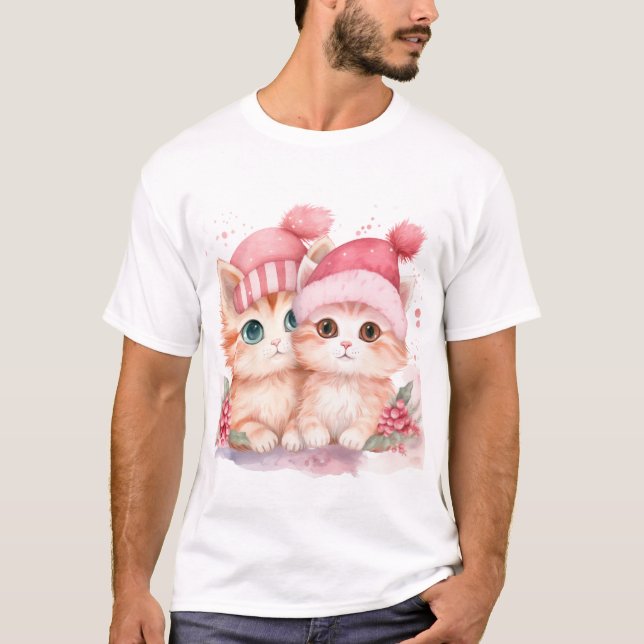 Cat par Photo T Shirt (Framsida)