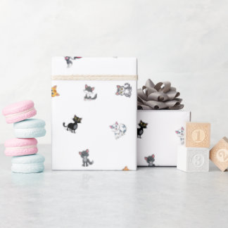 Cat Party Presentpapper