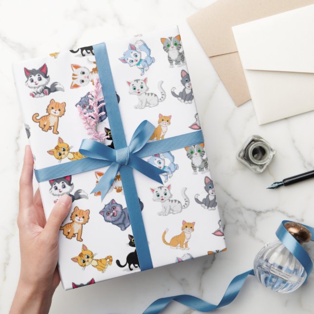 Cat Party Presentpapper (Gifting)