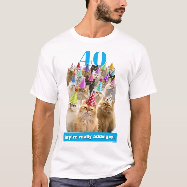 Cat Party T Shirt (Framsida)