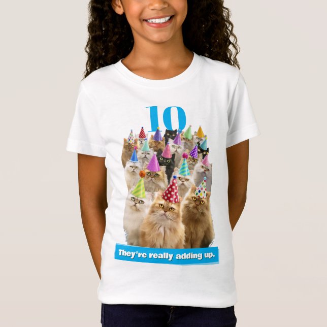 Cat Party T Shirt (Framsida)