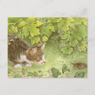 CAT-PÅSKRIVNINGSvykort Vykort
