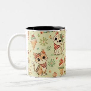 Cat pattren Mugg