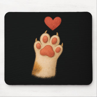 Cat-paw Heart - Cute Draw Pet And Love Gesture  Musmatta
