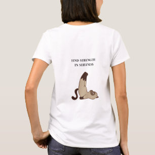 CAT Peacnice Warrior Yoga T Shirt