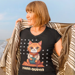 Cat Pension Gifts for Crocheter Mamma Grandma T Shirt