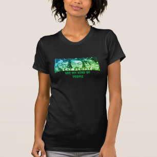 Cat People - My Kind Basic Mörk T-Shirt